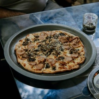 بيتزا البطاطس بدون دقيق