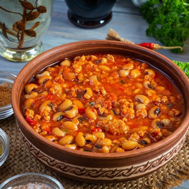 اللوبيا باللحم لإفطار رمضان