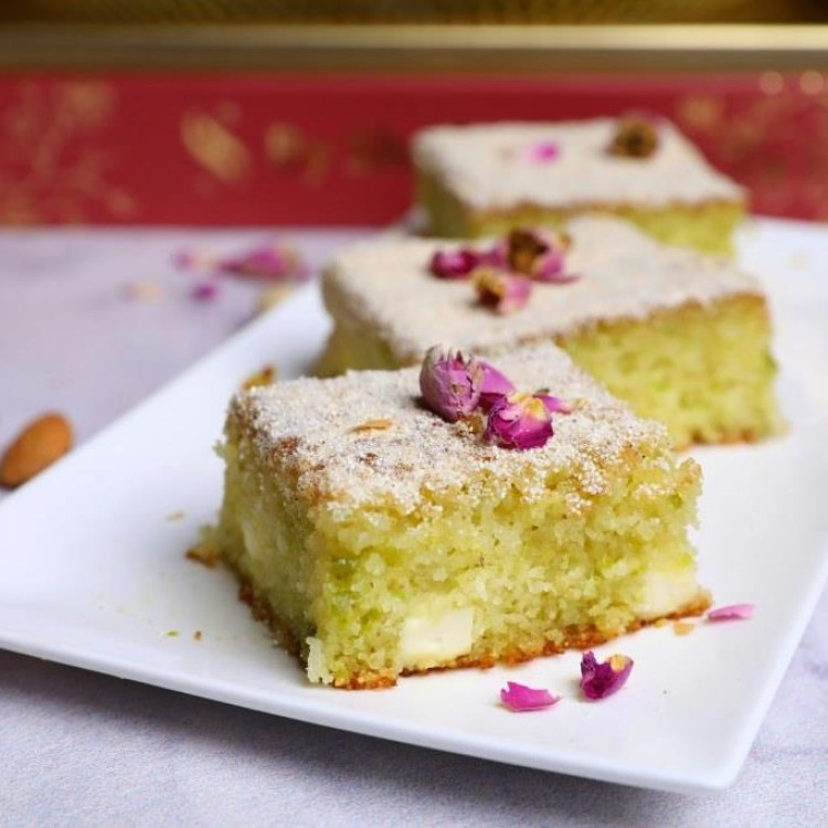 بسبوسة الـ7 كاسات بجوز الهند