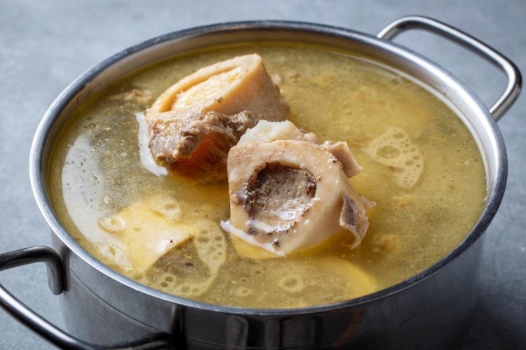 شوربة عظام البقر الصحية
