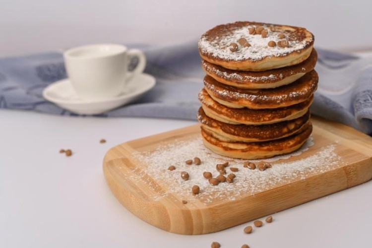 بان كيك القهوة للفطور