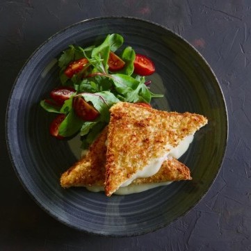 ساندويش الأجبان الأربعة المقرمشة