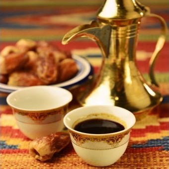 طريقة عمل القهوة العربية على الأصول