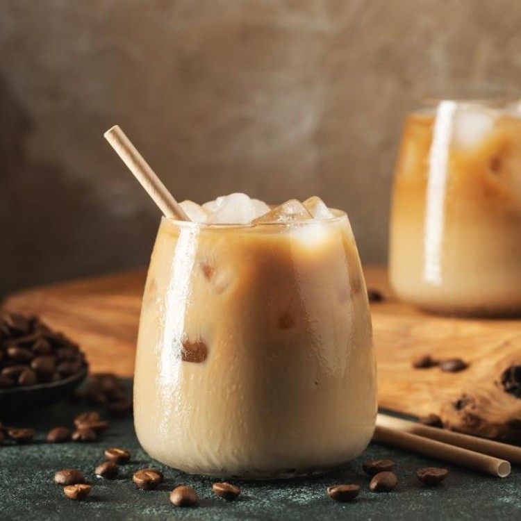 الآيس كوفي بالحليب المكثف