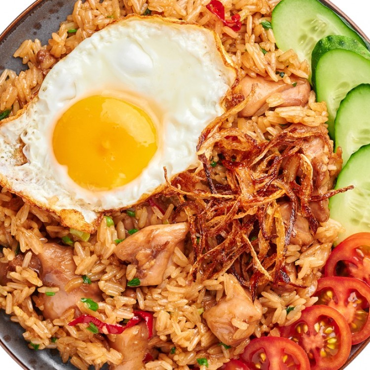 رز مقلي اندونيسي