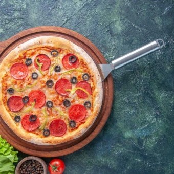 البيتزا السائلة في المقلاة