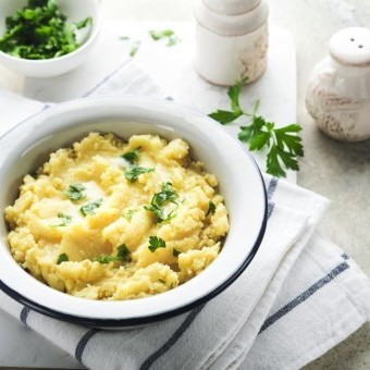 بطاطس مهروسة للرجيم