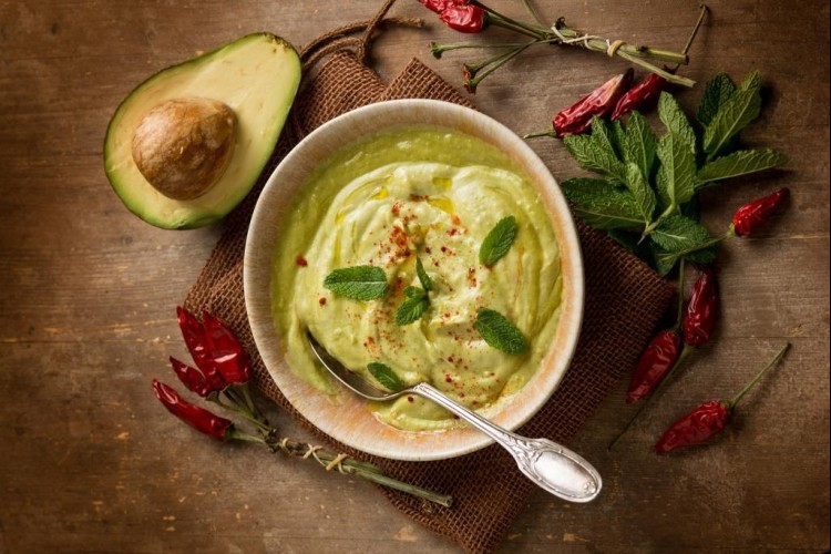 صلصة أفوكادو حارة