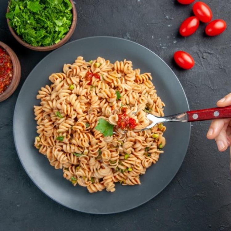 مكرونة دايت بدون كريمة