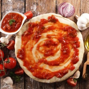 صوص البيتزا الحار