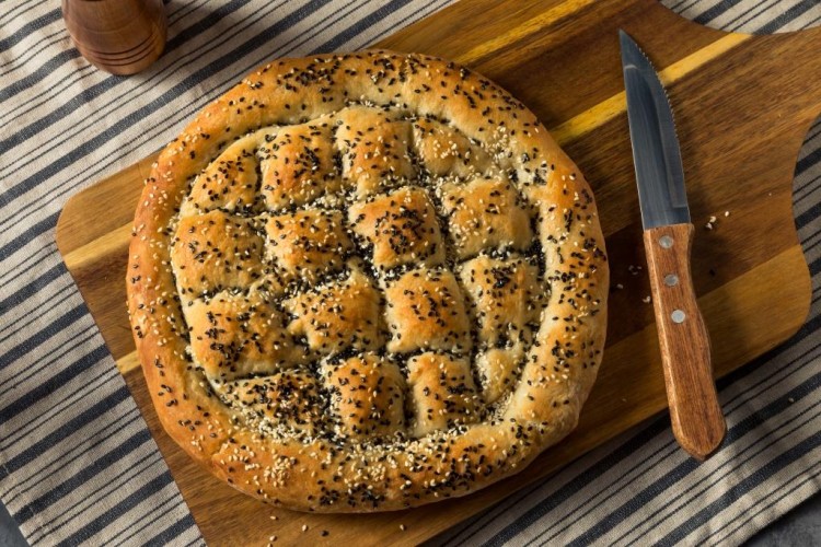 خبز البيدا التركي