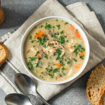 طريقة عمل شوربة الشوفان بالدجاج