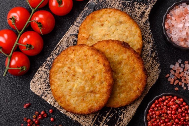 خبز البطاطس بالزبدة