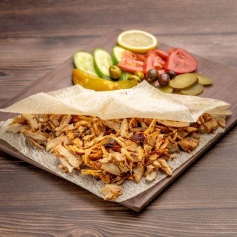 شاورما العشر دقائق