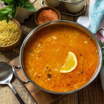 شوربة العدس بالليمون والكمون