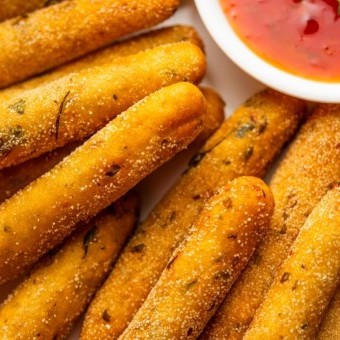 أصابع الجبن المقلية السهلة