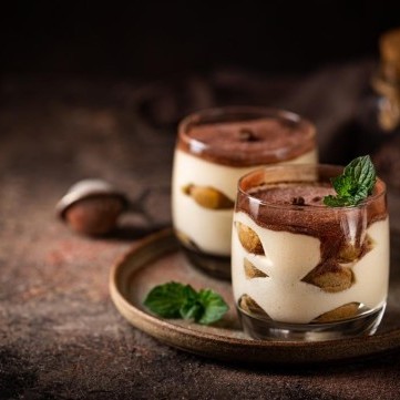 أكواب التيراميسو السريعة