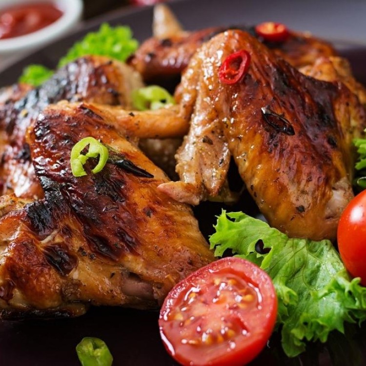 الدجاج المشوي بالتتبيلة الحارة