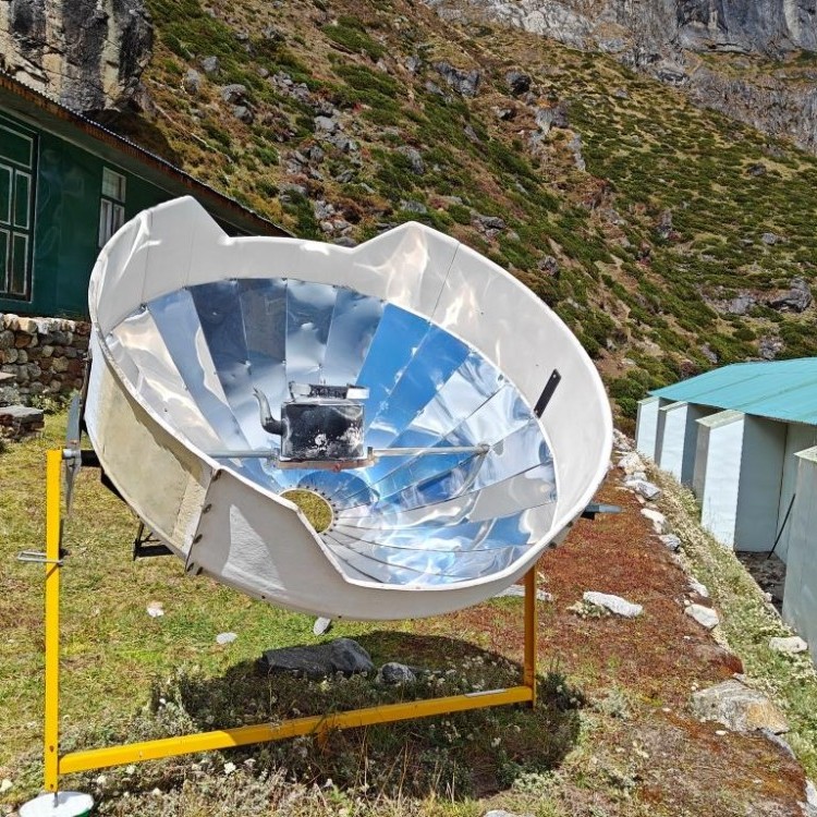 الطهي بالطاقة الشمسية