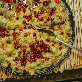 طريقة عمل البابا غنوج الشامي