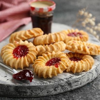 البيتيفور بالزبدة بدون بيض