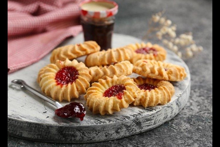 البيتيفور بالزبدة بدون بيض