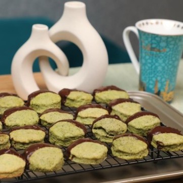 كوكيز النعناع بالفيديو