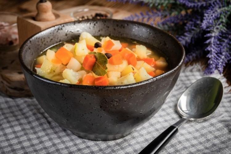 شوربة خضار مشوية