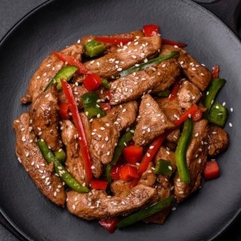 لحم بالعسل والسمسم للرجيم