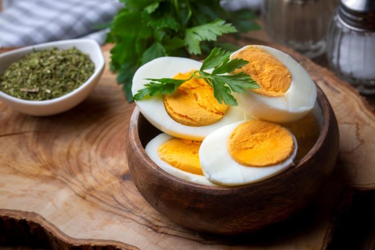 بيض مسلوق بالكمون