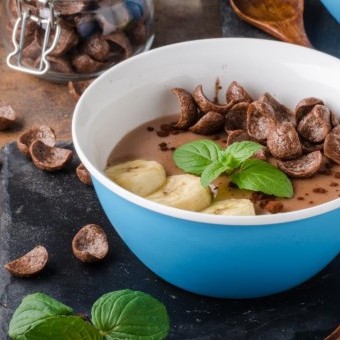 حلى العشر دقائق بالكاكاو