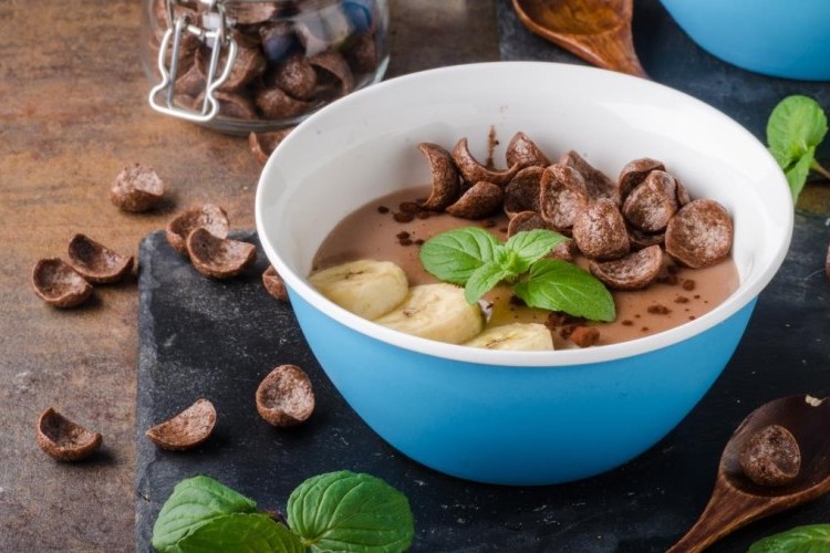 حلى العشر دقائق بالكاكاو