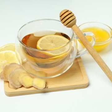 شاي الزنجبيل والعسل لزيادة المناعة