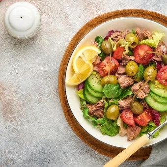 سلطة تونة خفيفة للرجيم