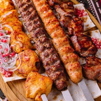 مشاوي كباب وشيش طاووق