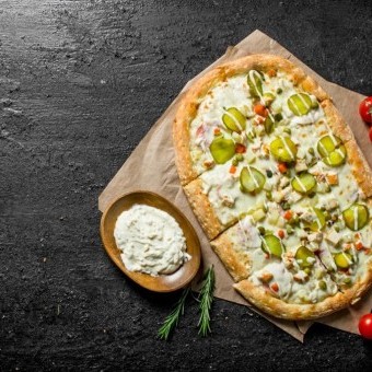 مناقيش لبنة منزلية