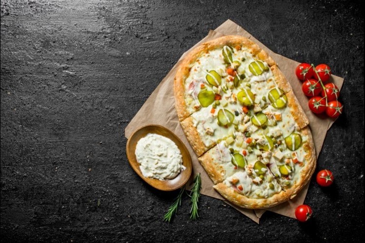 مناقيش لبنة منزلية