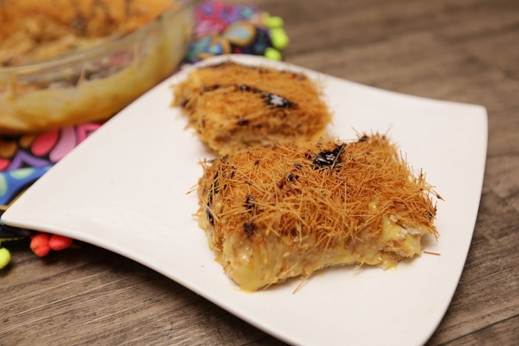 حلى الخشخش بدون حليب مكثف