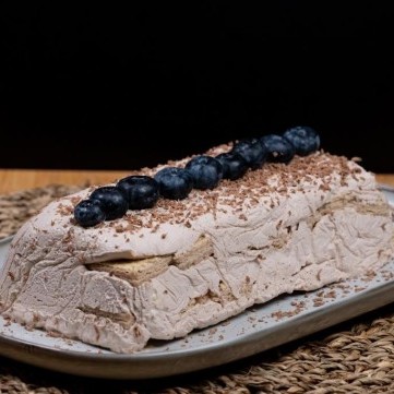 كيكة الشوكولاتة الباردة الكريمية بالفيديو