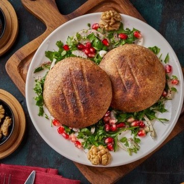 كبة البرغل المشوية