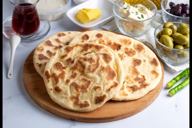 خبز الطاسة السريع