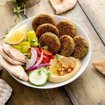 فلافل الحمص للفطور