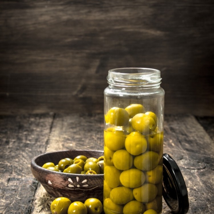 الزيتون المخلل السريع