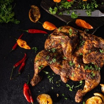 دجاج مشوي على الطريقة التركية