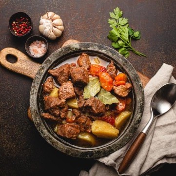 لحم بالبهارات العربية