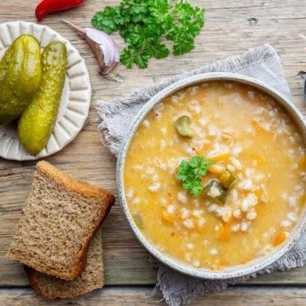 شوربة الشوفان البسيطة