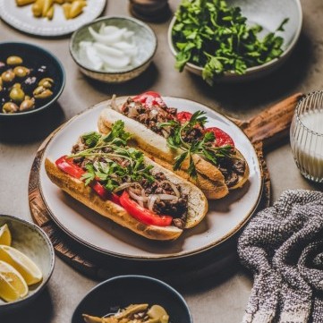 ساندويش كبدة الدجاج