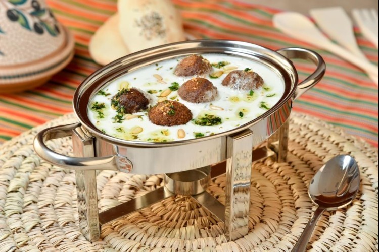 كبة باللبن على الطريقة الأصلية