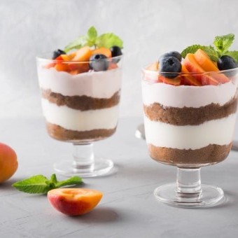 حلى بارد بدون قشطة