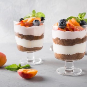 حلى بارد بدون قشطة